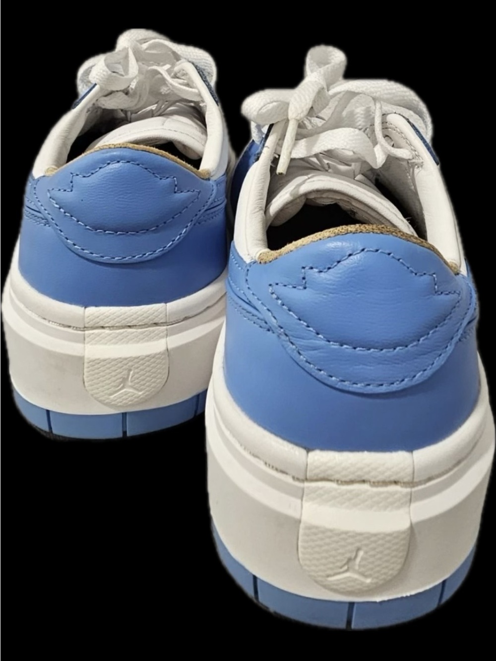 Nike Jordan 1 Elevate Low Platform ‘University Blue’ 8W Pre-Owned - Picture 2 of 5